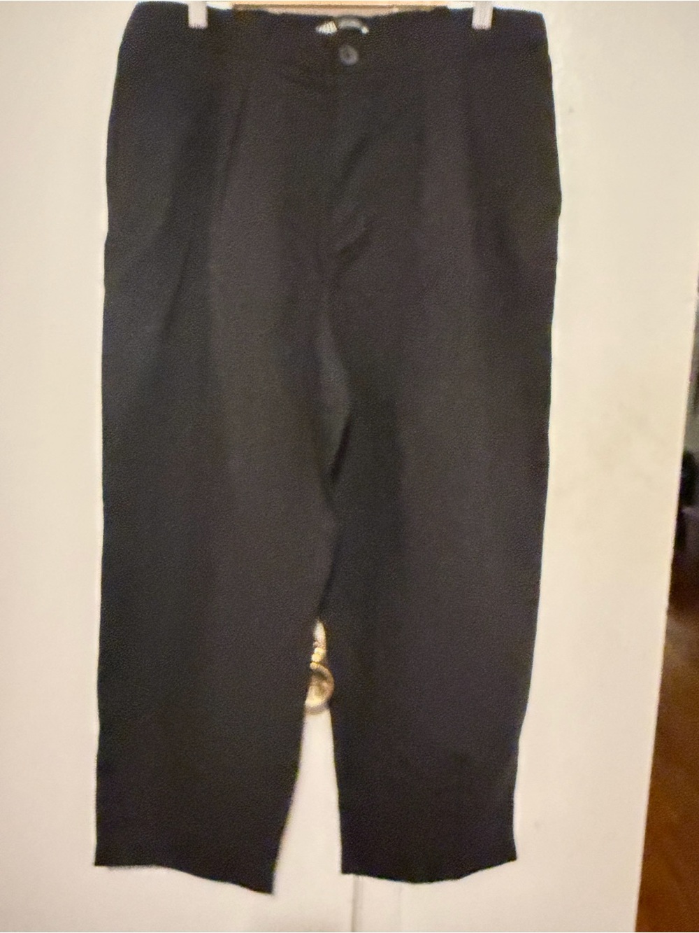 Zara Women’s Black Linen Trousers